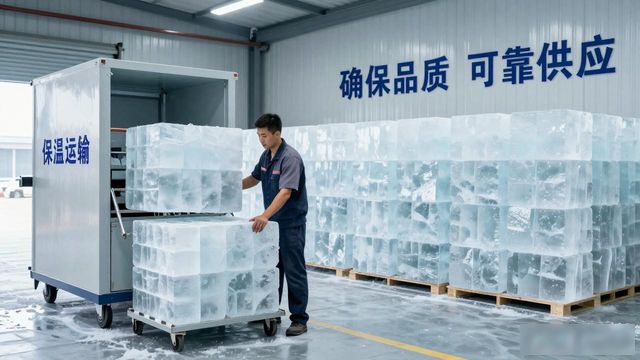 降暑降温新选择 新乡工业大冰块批发服务解析
